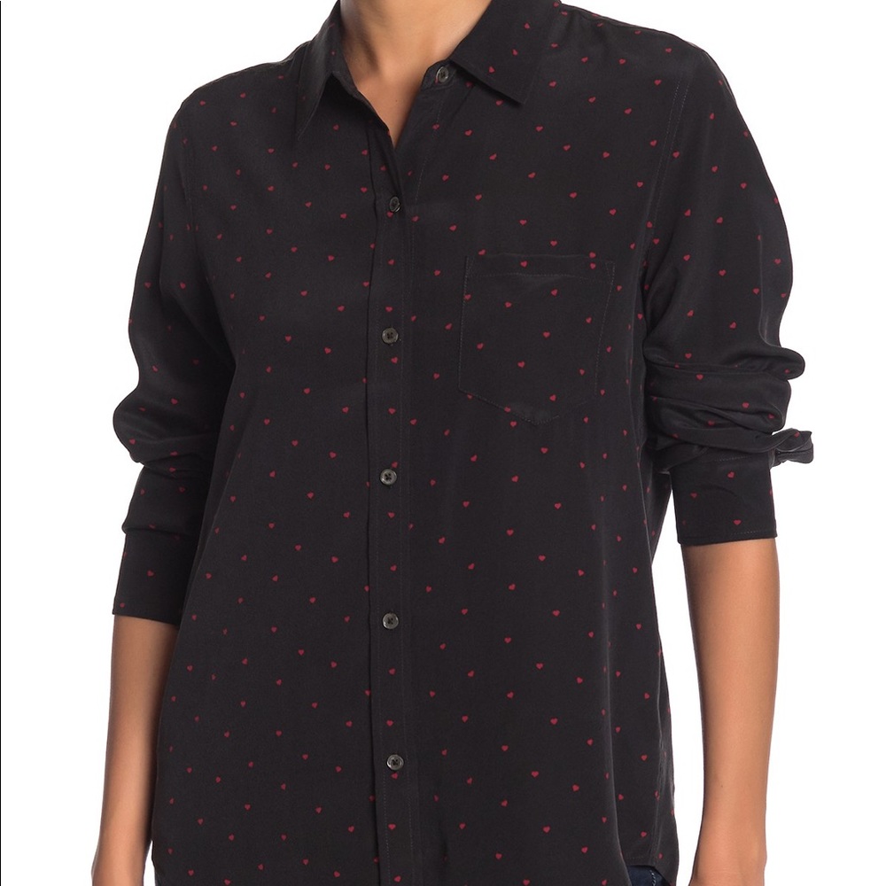 RAILS mini heart shirt ♥️